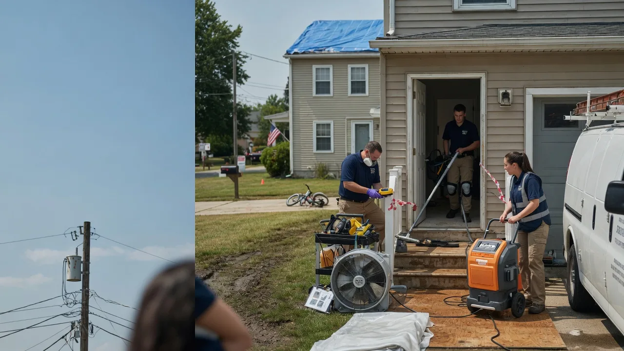 Water Damage Repair in Frankfort, SD near me